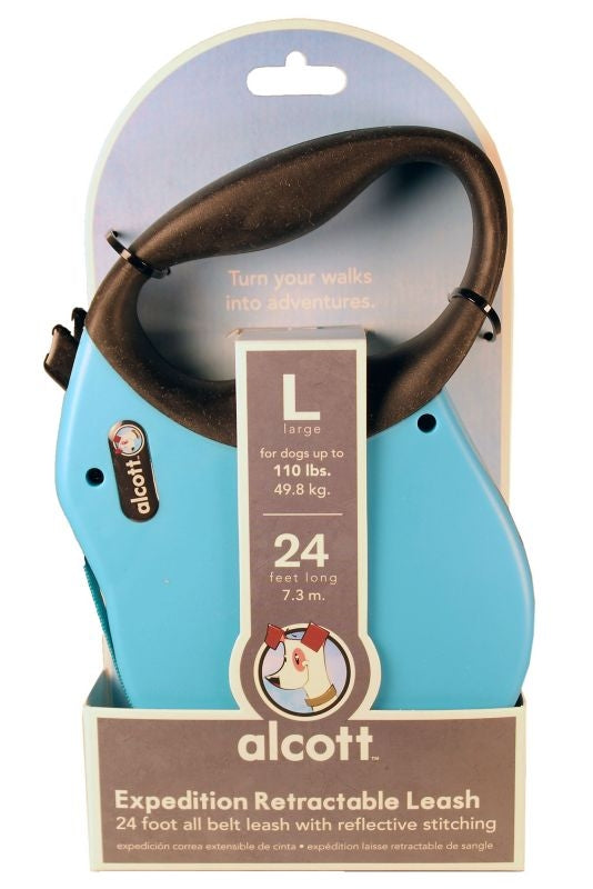 Paws/Alcott Alcott Retractable Leash Up To 110 Lbs