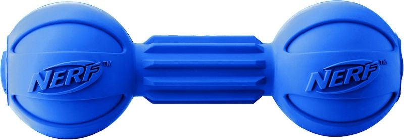 Nerf Rubber Bash Barbell Medium Blue