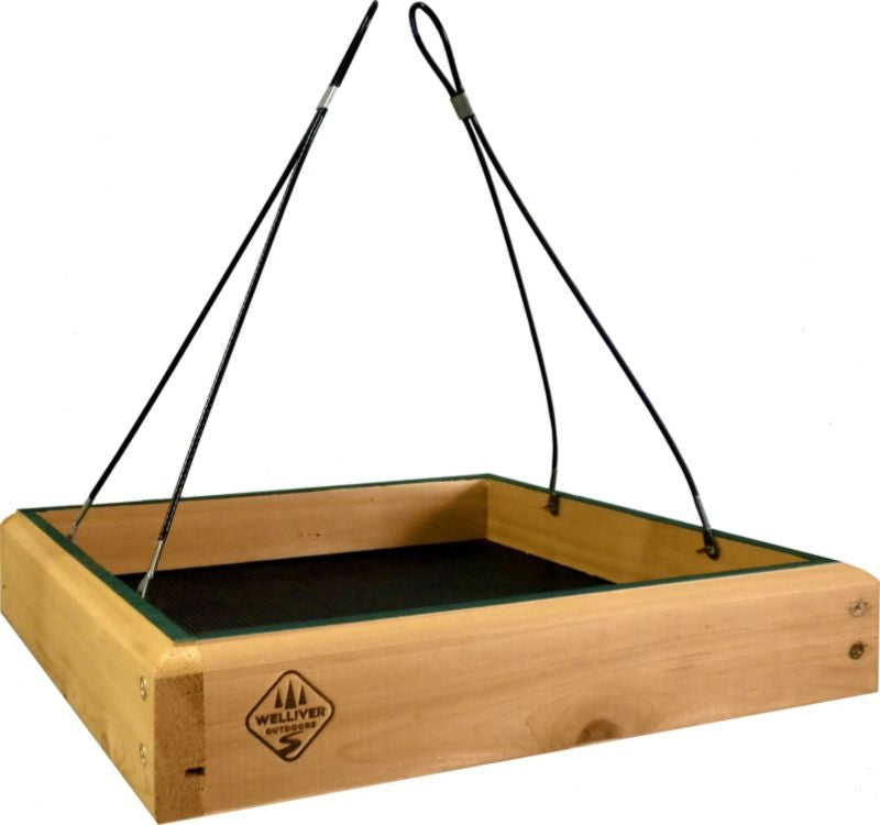 1000 West Cedar Platform Feeder Hanging