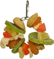 Happy Beaks Tropical Delight Dlx FruitNut Ring SM