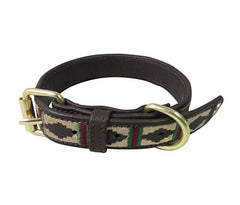 Halo Classic Leather Dog Collar