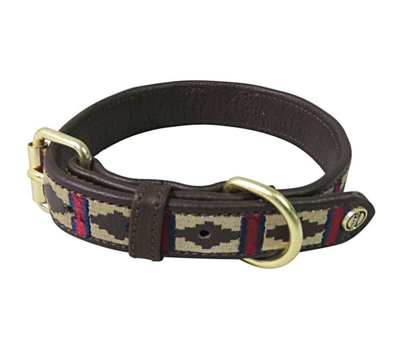 Halo Classic Leather Dog Collar