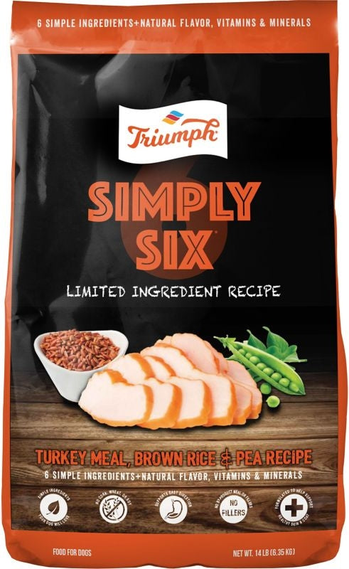 Triumph Simply Six Limited Ingredient Dog Food