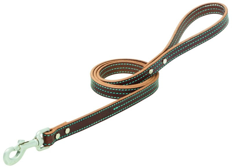 Weaver Terrain Dog Contrast Stitch Straight Leash