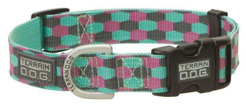 Weaver Terrain Dog Patterned Snap-N-Go Adjustable Collar