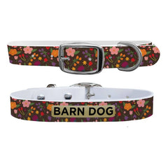 C4 Dog Collar Barn Dog Floral Collar