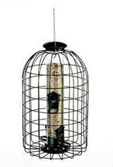 Audubon Squirrel Proof Caged Tube Feeder