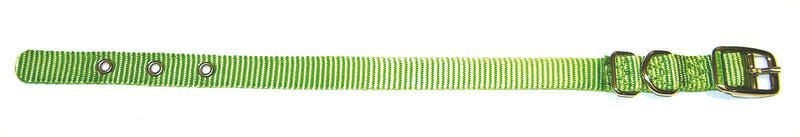 Deluxe Nylon Collar For Dogs 2x0.25x0.25 Lime
