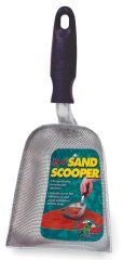 Repti Sand Scooper For Pet Waste 0.5x0.25x1 Silver