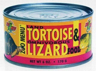 Zoo Menu Land Tortoise/Omni Lizard Food - 6 oz.