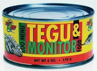 Zoo Menu Tegu/Monitor food 6 Ounce