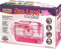 Crittertrail Pink Rodent Home Pink