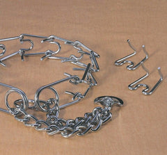 Hamilton Chrome Replacement Chain Training Collar Prong Links