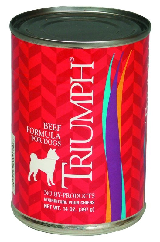 Triumph Canned Dog Food - Beef