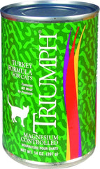 Triumph Canned Cat Food - Turkey - 13 oz. -Case/12