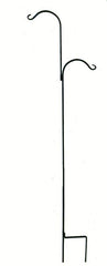 Hookery Top Crane Double Hook 106in Black