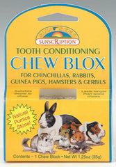 Sunseed Small Animal Chew Blox 1 oz