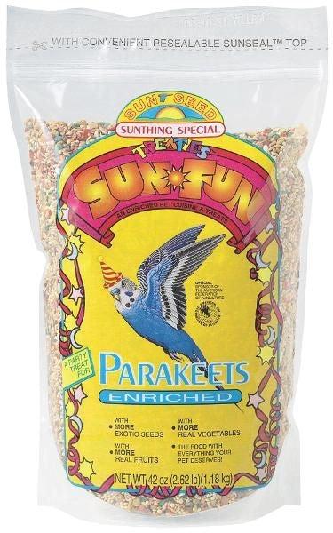 Sunseed Sun Fun Parakeet Food 42oz