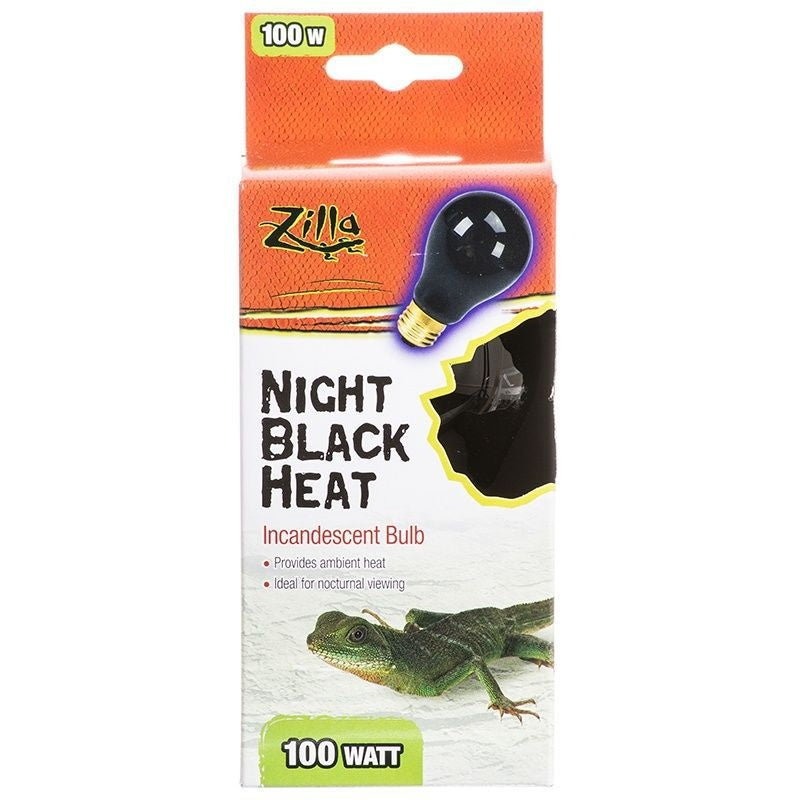 Zilla Night Black Incandescent Bulb 100 Watt