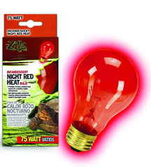 Zilla Night Red Incandescent Bulb 75 Watt