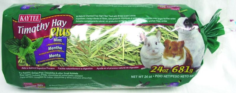 Kaytee Timothy Hay Plus Mint 24 oz. Mint