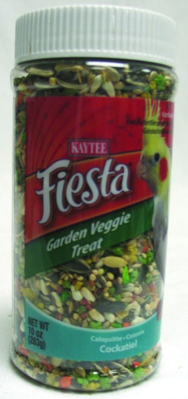 Kaytee Fiesta Garden Veggie Treat Jar 10oz