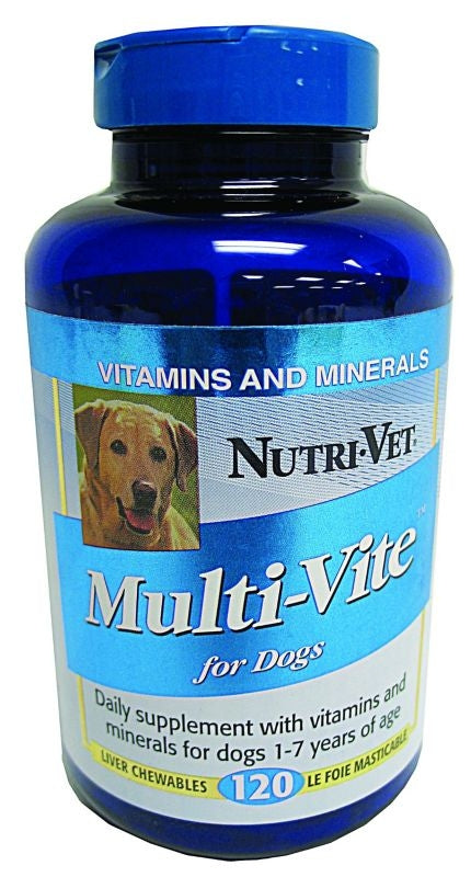 Nutri-Vet Multi-Vite Chewables 120 Count