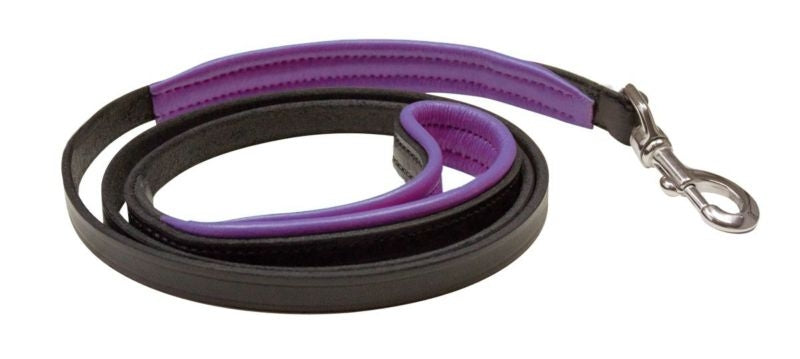 Perri's Skinny Padded Leather Dog Leash