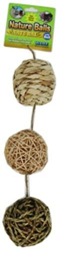 Ware Nature Balls With Bells For Small Animal 3pk