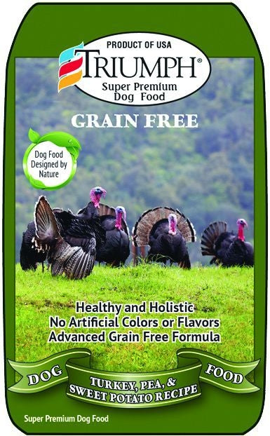 Triumph Grain Free Turkey And Sweet Potato Recipe