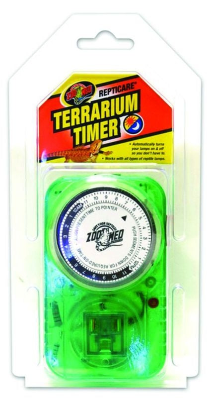 Zoo Med Terrarium Timer Green