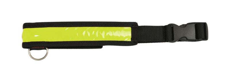 HighVizibility Reflective Flashing Dog Collar