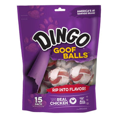 Dingo Small Goof Balls Value Bag 15 pk