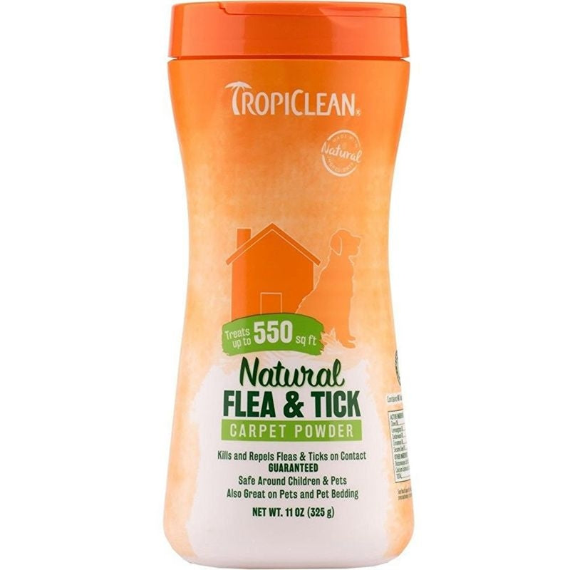 Tropiclean Natural Flea and Tick Carpet Powder