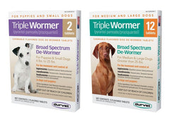 Triple Wormer For Medium & Large Dogs