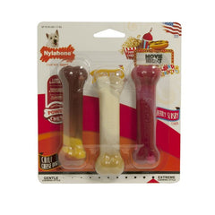 Nylabone Flavor Frenzy -3 Pack - Chili Popcorn Cherry Slushy