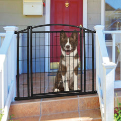 Carlson Pet Outdoor Walk-Thru Pet Gate
