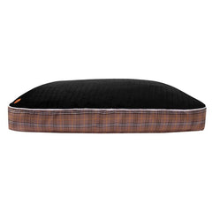 Halo Classic Plaid Tan Rectangular Dog Bed