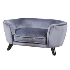 Enchanted Home Pet Romy Pewter Pet Sofa