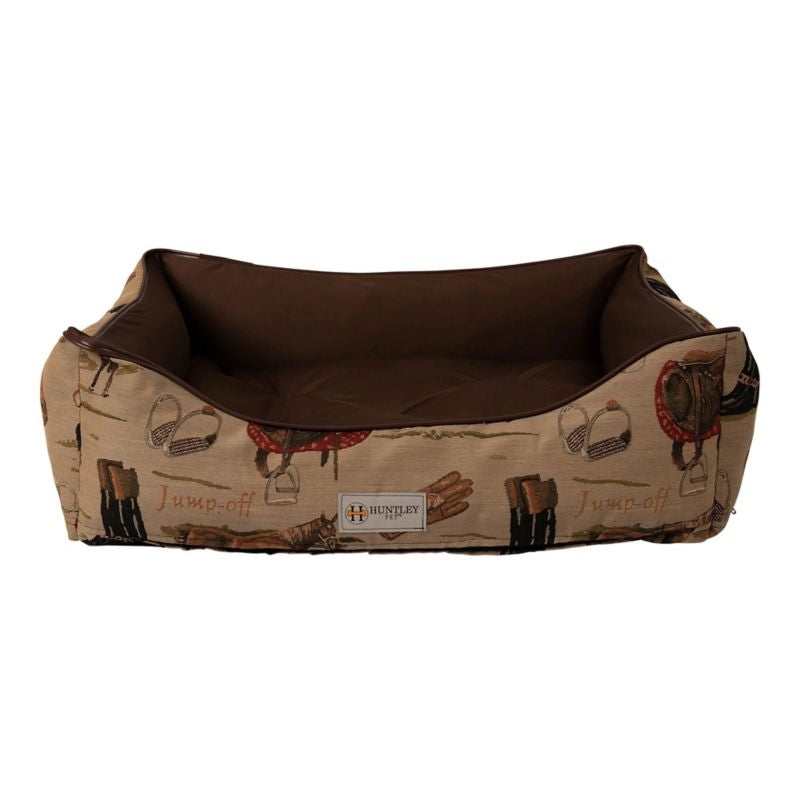 Huntley Pet English Equestrian Tapestry Pet Bed
