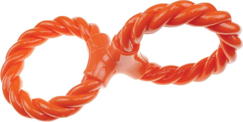 Infinity Tpr/Rope Double Ring Twist Tug Toy