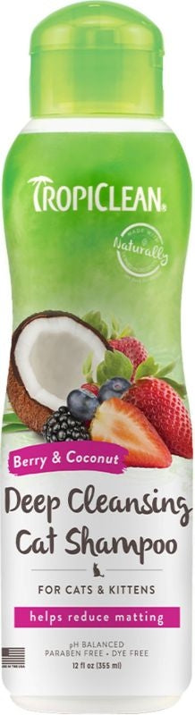 TROPICLEAN DEEP CLEANSING CAT/KITTEN SHAMPOO