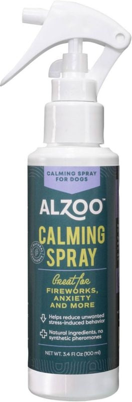 Alzoo Plant Based Dog Calming Spray 3.4 Oz