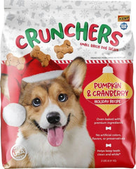 Crunchers Holiday Small Batch Dog Treats Pumpkin