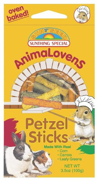 Sunseed Animalovens Pretzel Sticks 3.5 oz