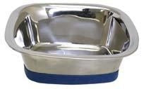 Durapet Square Stainless Steel Bowls