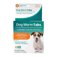 Durvet Dog Worm Chewable Tabs