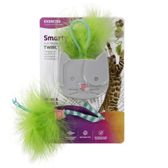 Smartykat Twirly Tail Hanging Elec Teaser Cat Toy