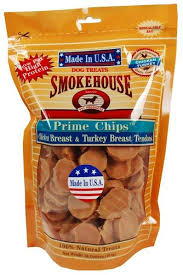 Smokehouse USA Prime Chips Dog Treats Resealable Bag