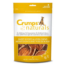 Crumps Naturals Sweet Potato And Liver Chews